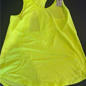 Neon Yellow Tank Top